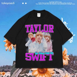 เสื้อยืดโอเวอร์ไซส์เสื้อยืด ขนาดใหญ่ พิมพ์ลาย TAYLOR SWIFT | เสื้อยืด ขนาดใหญ่ | เสื้อยืด สไตล์วินเทจ | Swift TAYLOR เสื