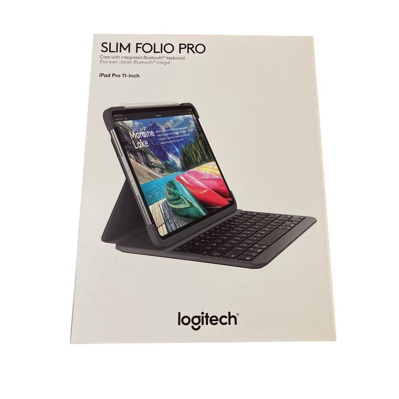 Logitech Slim Folio Pro Backlit Keyboard Case (US Layout) for iPad Pro 11 inch
