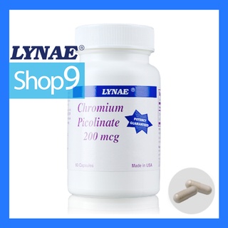 LYNAE CHROMIUM PICOLINATE (60 CAPSULES) EXP 08/2024 ไลเน่ โคเมียม 60 แคปซูล