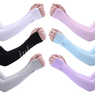 โปรโมชั่น : ปลอกแขนผ้ายืด ปลอกแขนกันแดด UV ผ้ายืดใส่สบาย ระบายความร้อนได้เป็นอย่างดี ปลอกแขน 3 นิ้วปลอกแขนเล่นกีฬา ขนาดฟรีไซด์