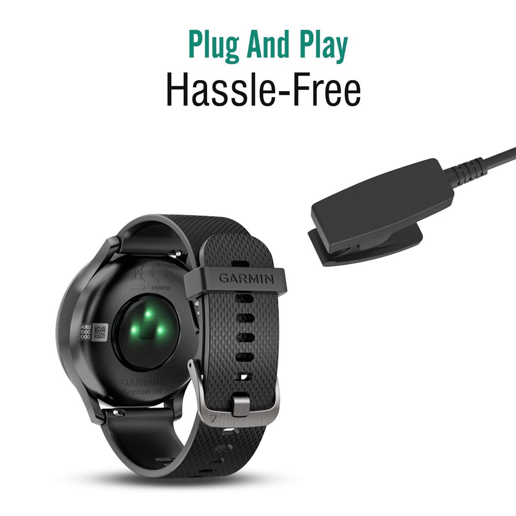 แท่นชาร์จ USB Type C สําหรับ Garmin Forerunner 645 235 230 630 Vivomove HR
