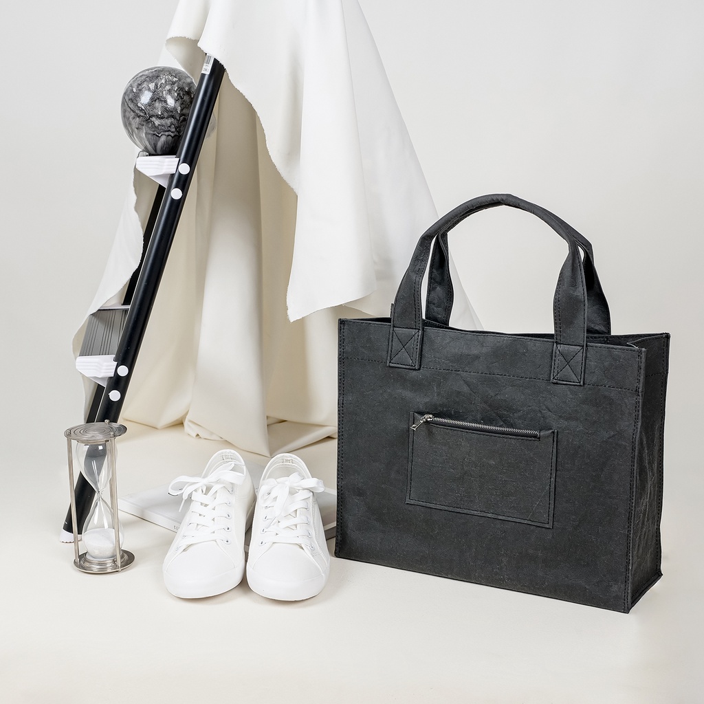 MOOF49 KRAFT 14" กระเป๋าผ้าคราฟท์ซักได้ ขนาด 14 นิ้ว