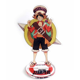 One Piece แสตนดี้รุปตัวนะครภาคแสตมพีด Acrylic Standee OP Stampede