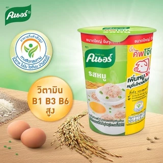 Knorr cup jok jumbo 45 g. x6 คนอร์ คัพโจ๊ก จัมโบ้ แบบถ้วย 45 กรัม 6 ถ้วย