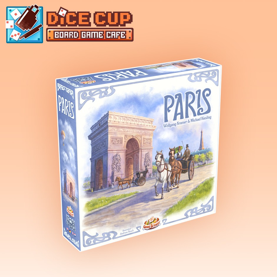 [ของแท้] Game Brewer : Paris Deluxe Kickstarter Edition Board Game โปรโมชั่นสุดคุ้ม โค้งสุดท้าย