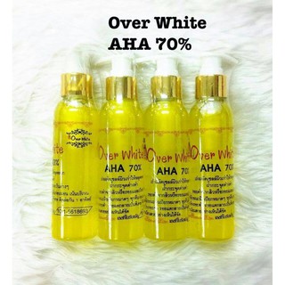 AHA 70% ของแท้ล้าน% หัวเชื้อเอเอชเอ สัปปะรด อัลฟ่า x2 ผิวขาว