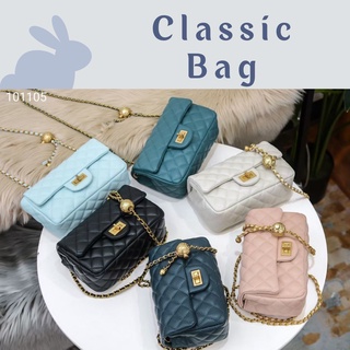 (พร้อมส่ง) กระเป๋าหนังแท้ รุ่น Classic by BABYBUFF