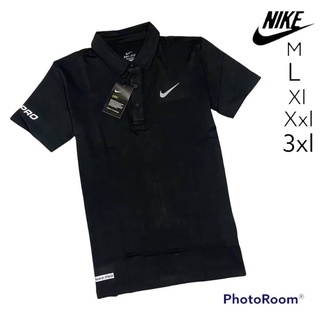 nike เสื้อคอปกแขนสั้น