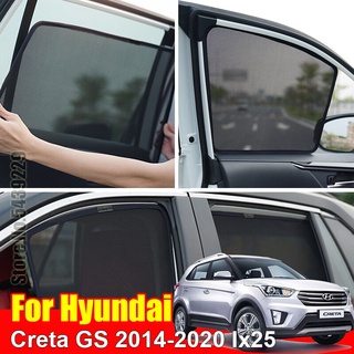 ม่านบังแดดแม่เหล็ก สําหรับ Hyundai Creta GS 2015-2019 Ix25