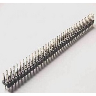 2x40 Pin 2.54mm Single Row Male