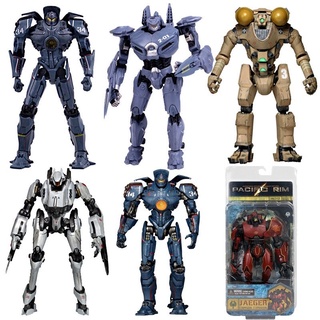 Neca Pacific Rim 7 นิ้ว โมเดลของเล่น ของขวัญเด็ก Crimson Typhoon Gipsy Danger Striker Eureka