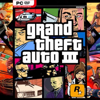 [PC GAME] แผ่นเกมส์ GTA 3 , Grand Theft Auto 3  PC