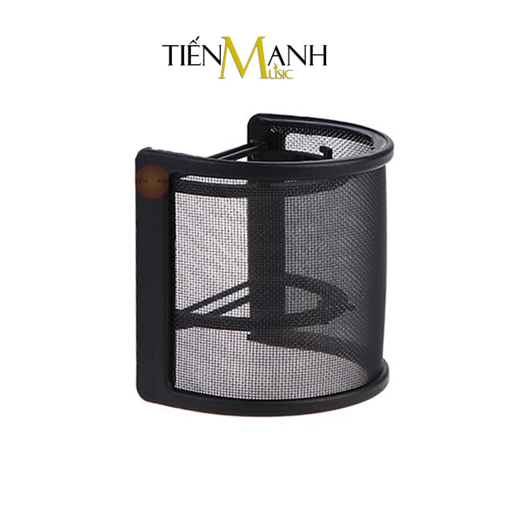 Pop Shield ตัวกรองเสียงรูปตัว U สําหรับไมโครโฟนบันทึกเสียง ไมโครโฟนไมโครโฟน Livestream Pop Filter MU100