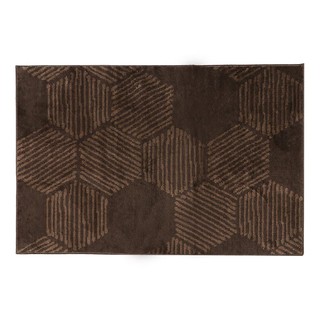 Interior carpet RUG HOME LIVING STYLE BEELY 120X180CM BROWN Carpet Home &amp; Furniture พรมภายใน พรม HOME LIVING STYLE BEELY