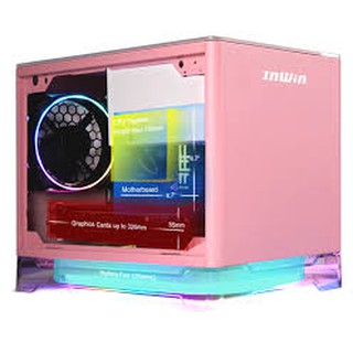 InWin A1 Plus Mini-ITX Case with 650w power supply Pink