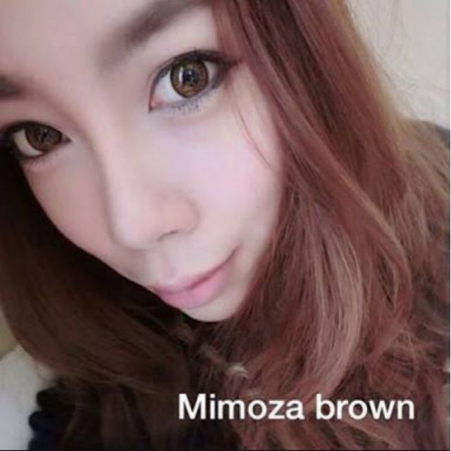 คอนแทคเลนส์ Mimoza eff.18 บิ๊กอาย