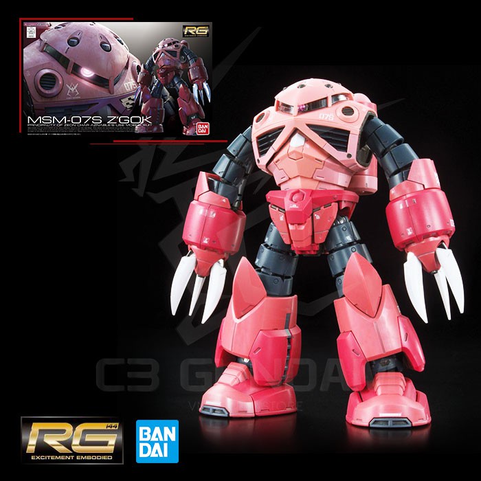 กันดั้ม RG 16 1/144 MSM-07S ZGOK BANDAI GUNDAM UC MODEL
