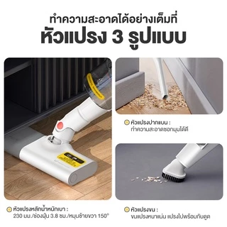 Deerma DX888 เครื่องดูดฝุ่นในบ้าน vacuum cleaner 3in1 เครื่องดูดฝุ่น เครื่องดูดฝุ่นที่สามารถเปลี่ยนรูปร่างได้