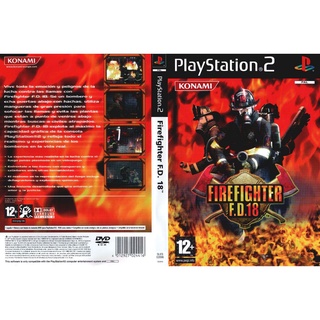 แผ่นเกมส์ PS2 Firefighter F.D.18   คุณภาพ ส่งไว (DVD)