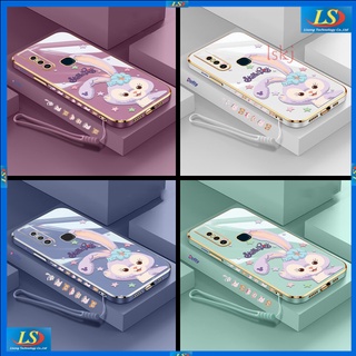 เคส Vivo V15 V20 SE S1 Vivo S1 Pro V15 Pro V20 V21 5G V11i V20 Pro 5G เคสโทรศัพท์มือถือ ลายกระต่าย StellaLou TZ