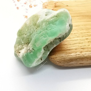 หินคริสโซเพรสก้อนธรรมชาติ Chrysoprase