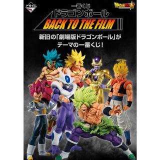 【BJ Toy】bandai Ichiban Kuji Dragon Ball BACK TO THE FILM Broly Gogeta Vegeta Cooler (สติกเกอร์แมว สีเขียว)