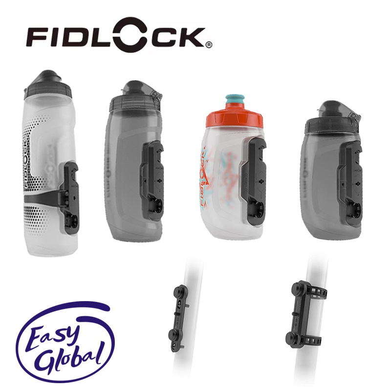 Fidlock Twist ขี ่ จักรยานขวดดื ่ มจักรยานพร ้ อมฐานจักรยาน Uni Base ขวดน ้ ําแม ่ เหล ็ ก