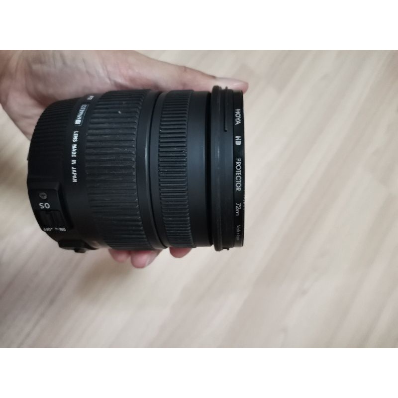 เลนส์​ Sigma​ 17-70​ F2.8-4​macro​ for​ Nikon