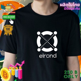 เสื้อยืด elron coin bitcoin  Crypto คริปโต  Cotton Comb 30 พรีเมี่ยม แบรนด์ IDEA T-SHIRTS