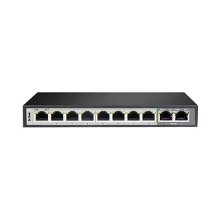 DLINK , SWITCH GIGABIT 10 PORT UNMANAGED PoE 250m. Model : DGS-F1010P-E