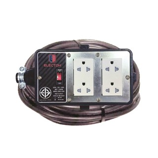 ชุดเต้ารับ 4 ช่อง ELECTAN ERB16-SB4315 10 ม.  EXTENSION CORD ELECTAN SERB16-SB4315 4OUTLETS 10M