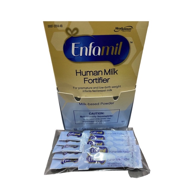 เอนฟามิล ฮิวแมน มิลค์ ฟอติไฟเออร์  ( Enfamil HUman milk fortifier) 10 ซอง exp9/24