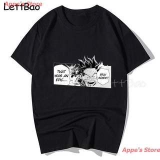 Appes Store 2021 MHA Deku Todoroki And Bakugo Eye Tshirt Men Short Sleeved Print T Shirt Cool Anime Manga My Hero Acade