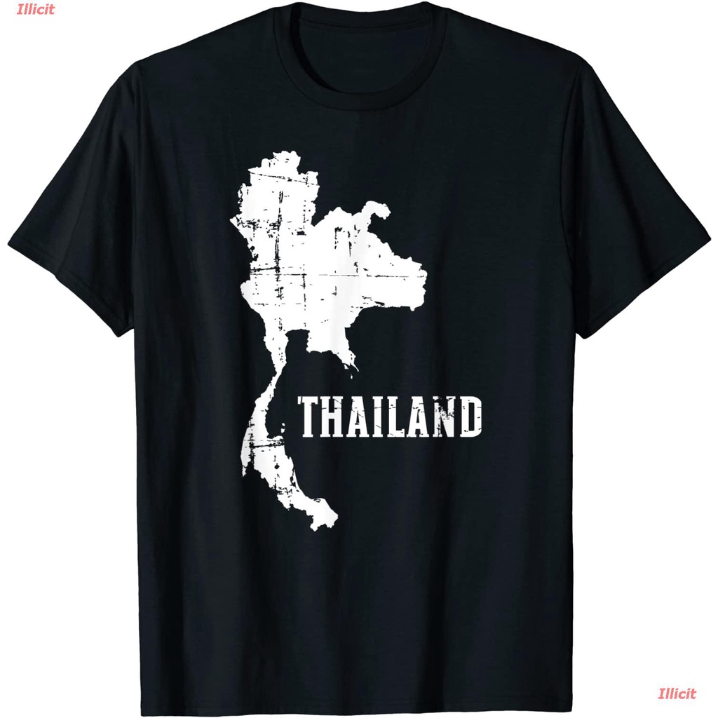 New👕เสื้อยืดกีฬา Thailand Map T-Shirt Men's Women's T-shirts