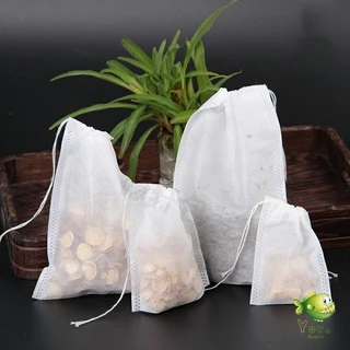 YOYO ถุงยาต้ม ถุงผ้าไม่ทอแบบใช้แล้วทิ้ง ถุงชา Disposable non-woven bag