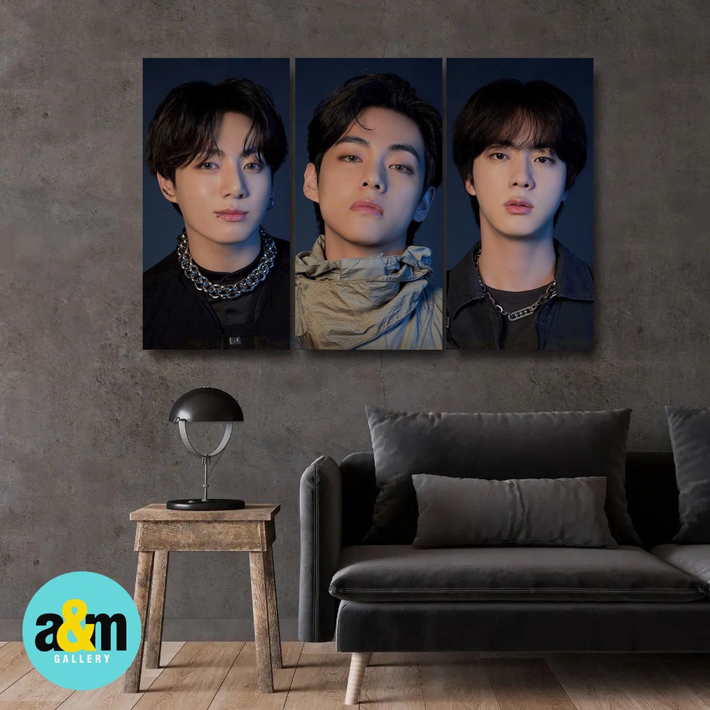 A&M BTS CHAKHO VERSION โปสเตอร์ไม้ ขนาด 15 x 30 ซม