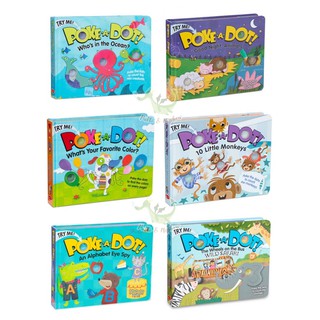 Melissa &amp; Doug Poke-a-Dot  หนังสือปุ่มกด