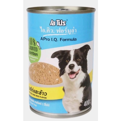 APro Dog Food เอโปร อาหารสุนัข รสเนื้อไก่และข้าว ขนาด 400 กรัม