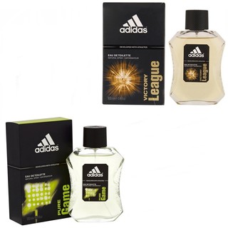 Adidas Pure Game For men 100 ml. + Victory League For men 100ml.