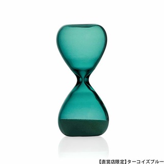 HIGHTIDE Hourglass S Turquoise Blue (HDB036-TBL) / นาฬิกาทราย ไซส์ S สีฟ้าน้ำทะเล แบรนด์ HIGHTIDE จากประเทศญี่ปุ่น