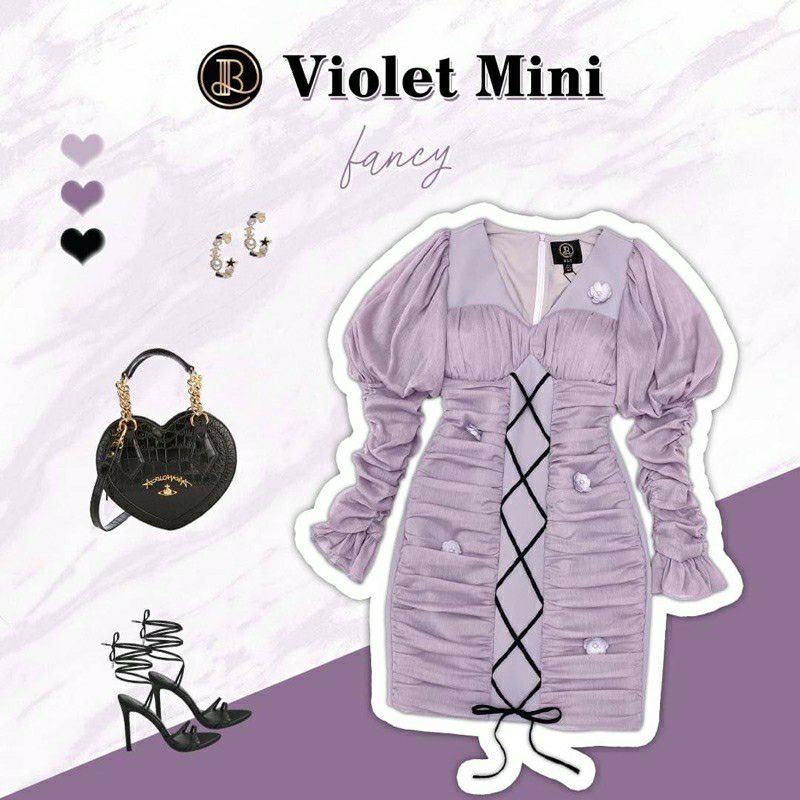 BLT size M มือ 1 Violet mini