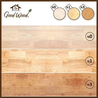 (จัดส่ง 1-2 วัน) หน้าโต๊ะ ไม้พารา หนา 20mm. กว้าง40-60cm. x ยาว 120-200cm. เกรดAC ต่อฟันปลา ท็อปโต๊ะ