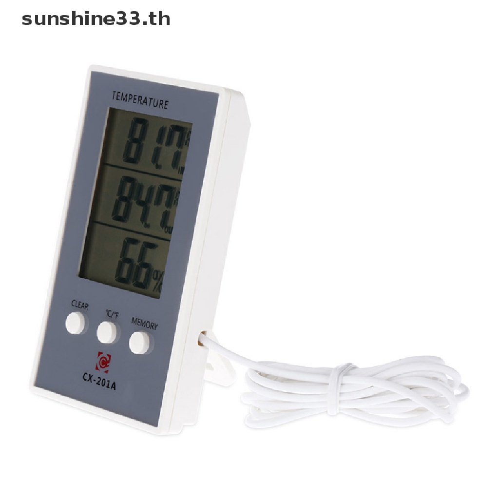 THSUN Digital LCD thermometer hygrometer temperature humidity tester CX