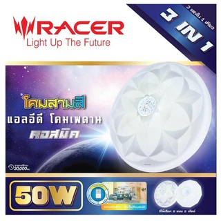 โคมไฟเพดานRace3สี รุ่น COSMIC 50 วัตต์(ครบชุด)