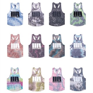 2020 Men Bodybuilding Tank Top Camouflage sleeveless quick-dry Shirt Gyms Fitness Workout Singlet Sling Polyester Vest Boy Summer gyms high quality top clothing