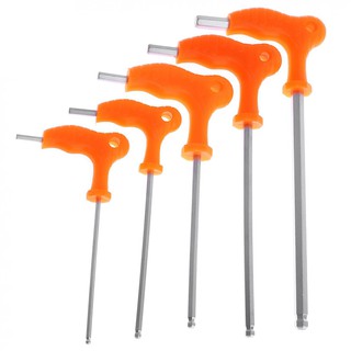 ประแจ 3-8 มม. T-type crutch Allen