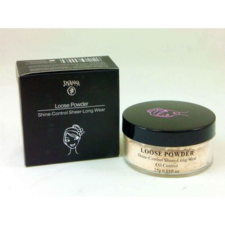 SIVANNA Loose Powder Shine-Control Sheer-Long Wear แป้งฝุ่น