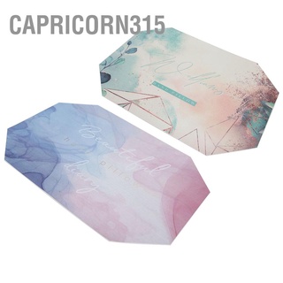 Capricorn315 หมอนรองแขน หนัง Pu ล้างทําความสะอาดได้ สําหรับตกแต่งเล็บ