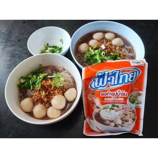 ผงทำน้ำซุป ซุปน้ำใส ซุปน้ำข้น ผงปรุงรส รสเห็ดหอม (เจ) ตรา ฟ้าไทย ขนาด 165 กรัม