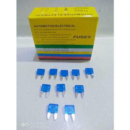 FUSE FUSE MINI 10A-15A ฟิวส์ MINI FUSE BLADE SHOGUN 125 PLUG FUSE